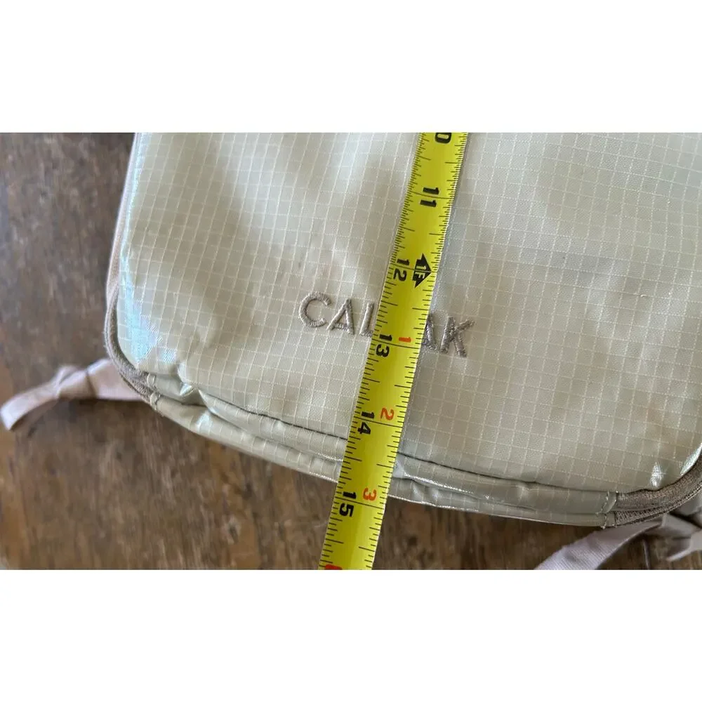 CalPak Terra Backpack in Beige for 14” Laptop Eco Friendly Retail $142 Commuter